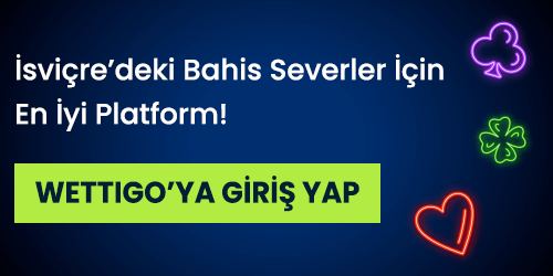 İsviçre’deki bahis severler için neon simgeli platform mesajı